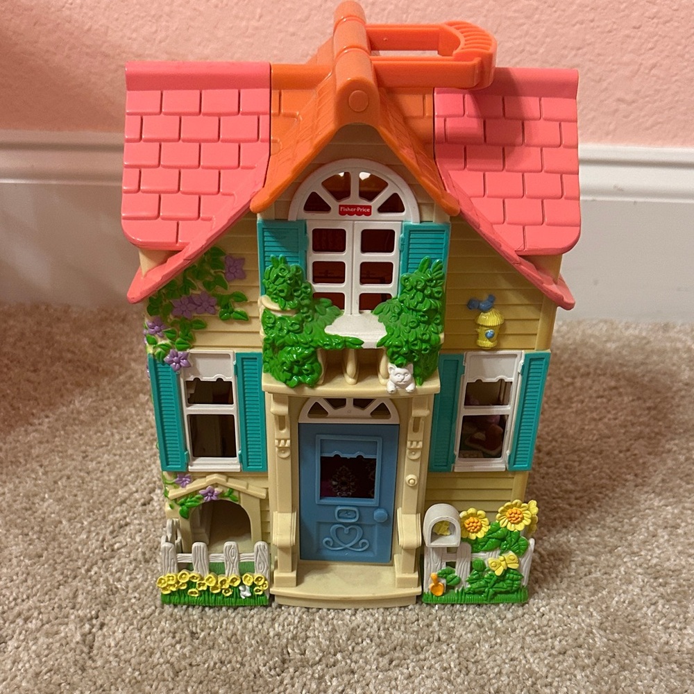 Fisher Price Loving Family Sweet Streets Cottage Dollhouse